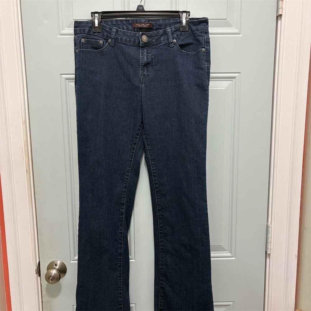 The Limited Jeans Womens Size 10 Dark Wash Blue Bootcut Stretch 32x30